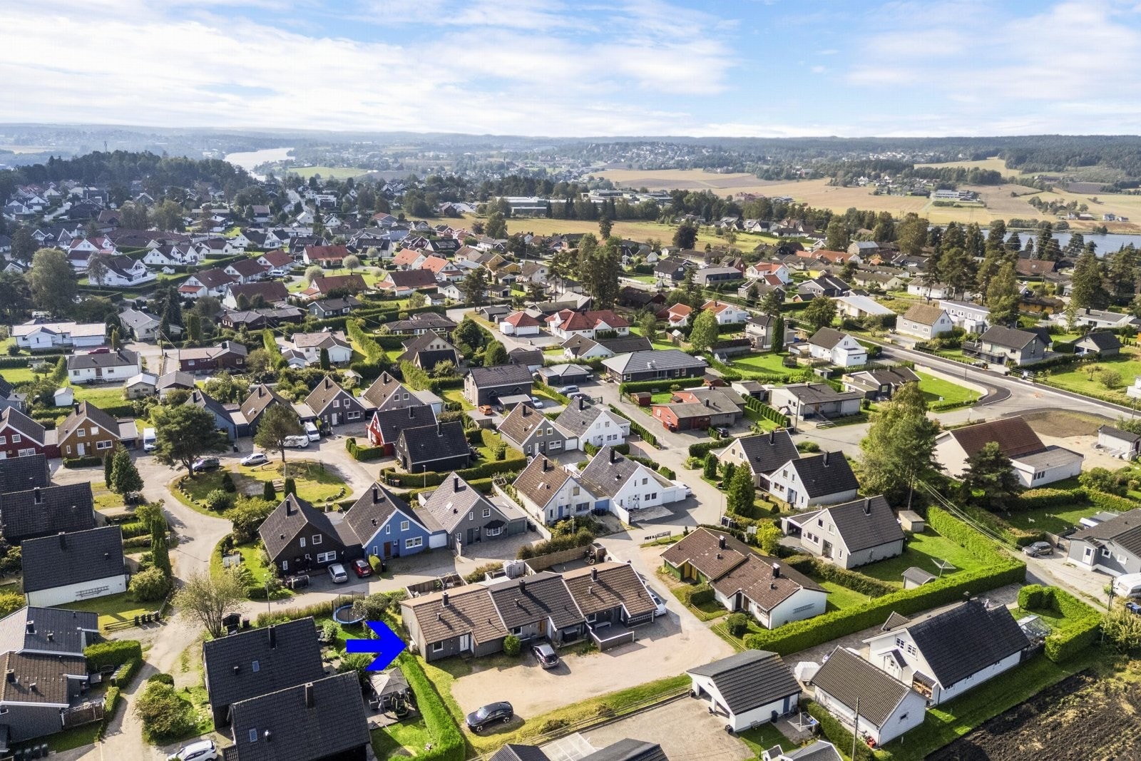 Dronefoto Galleribilde