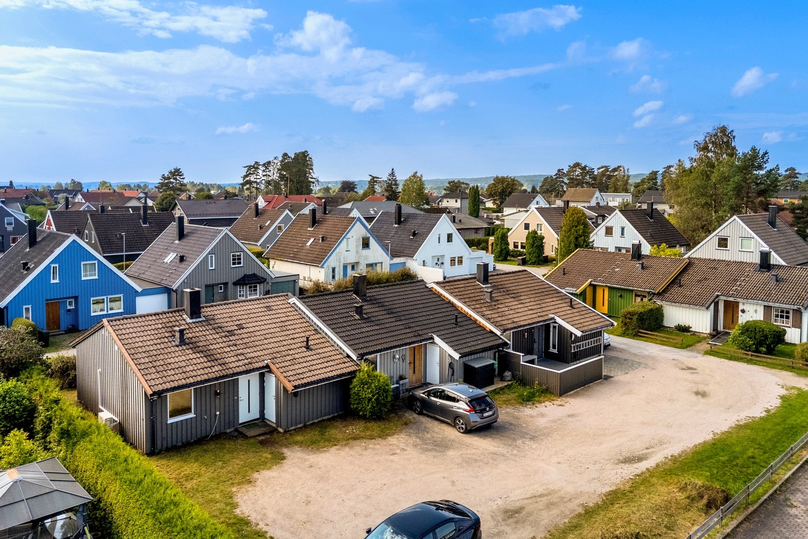 Dronefoto Galleribilde