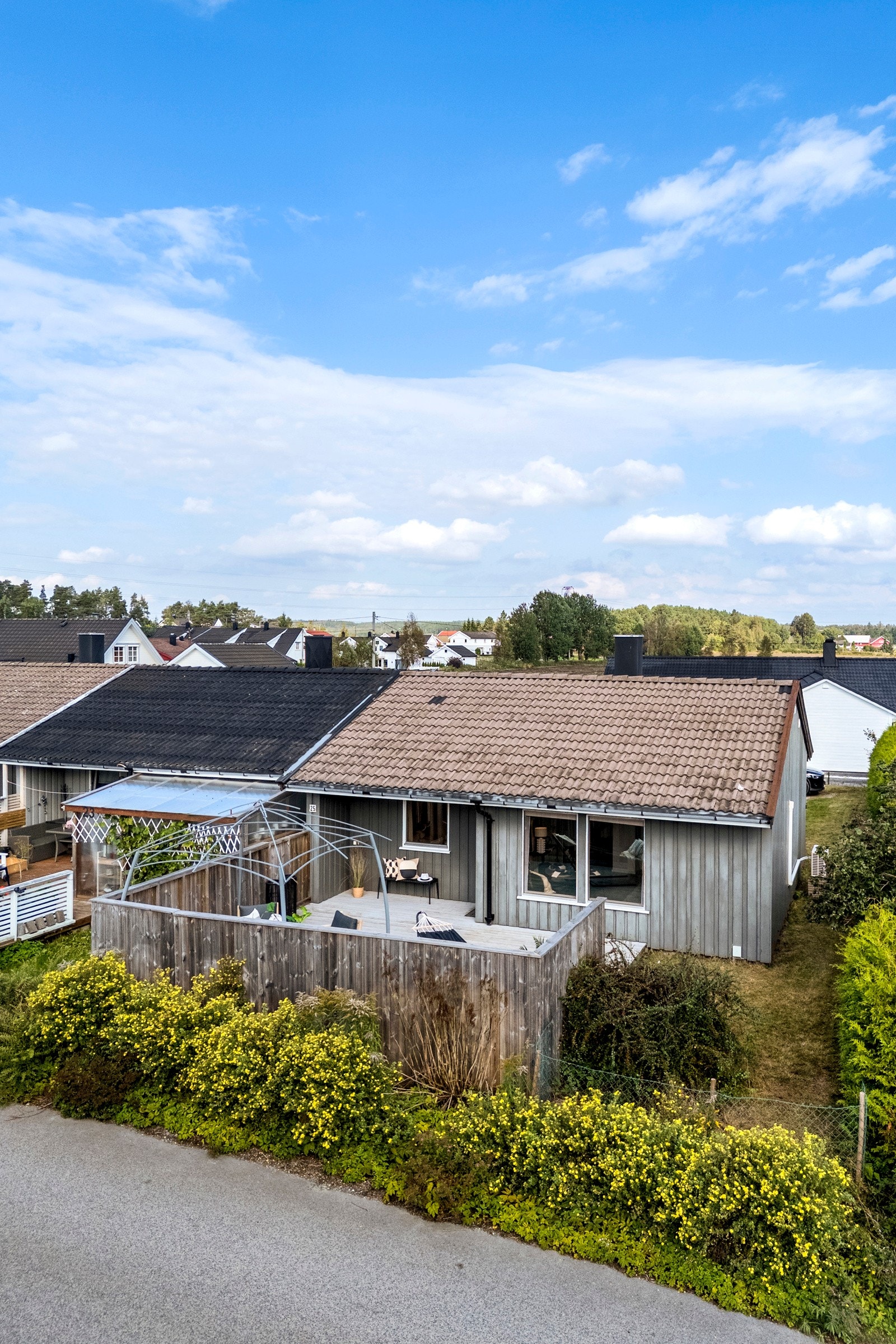 Dronefoto Galleribilde