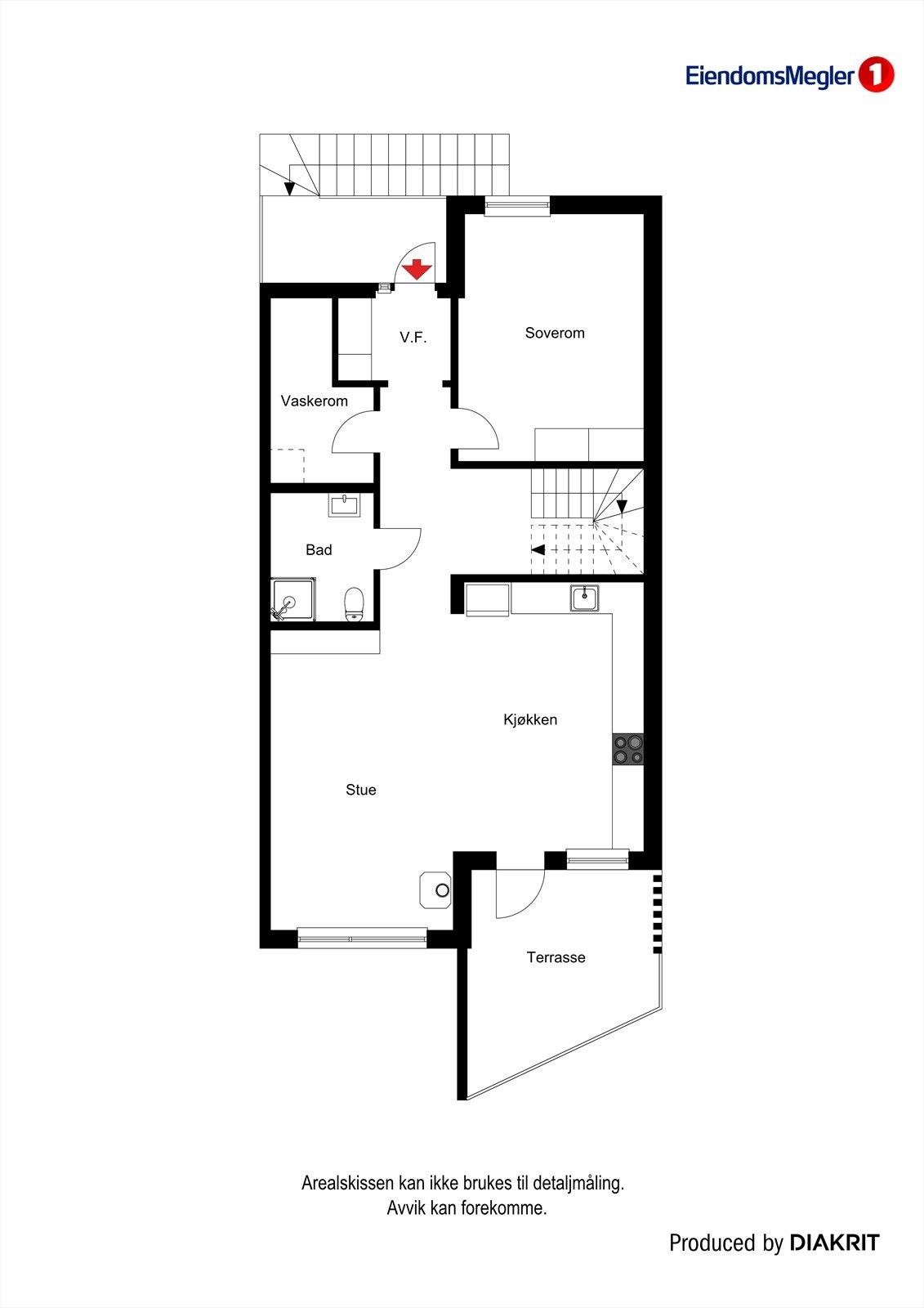 Plantegning 2.etasje. Galleribilde