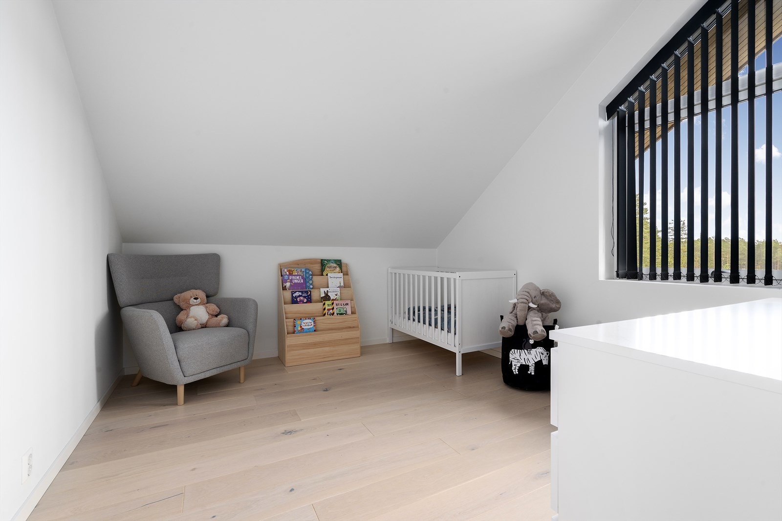 Romslige soverom, som er perfekte som barnerom, gjesterom eller kontor. Galleribilde