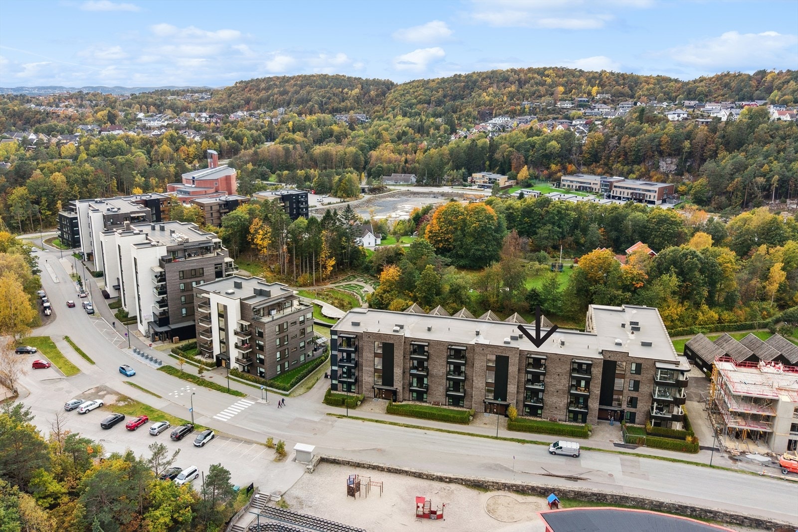 Eiendomsmegler Norge v/ Jon A Røsstad ønsker velkommen til Randesund Hageby - Toppleilighet i Strømmeveien 56 Galleribilde