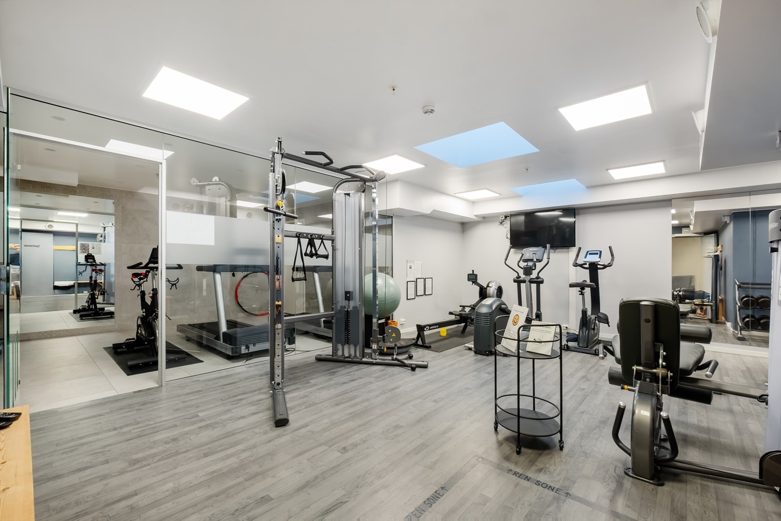 Felles treningsrom. Galleribilde