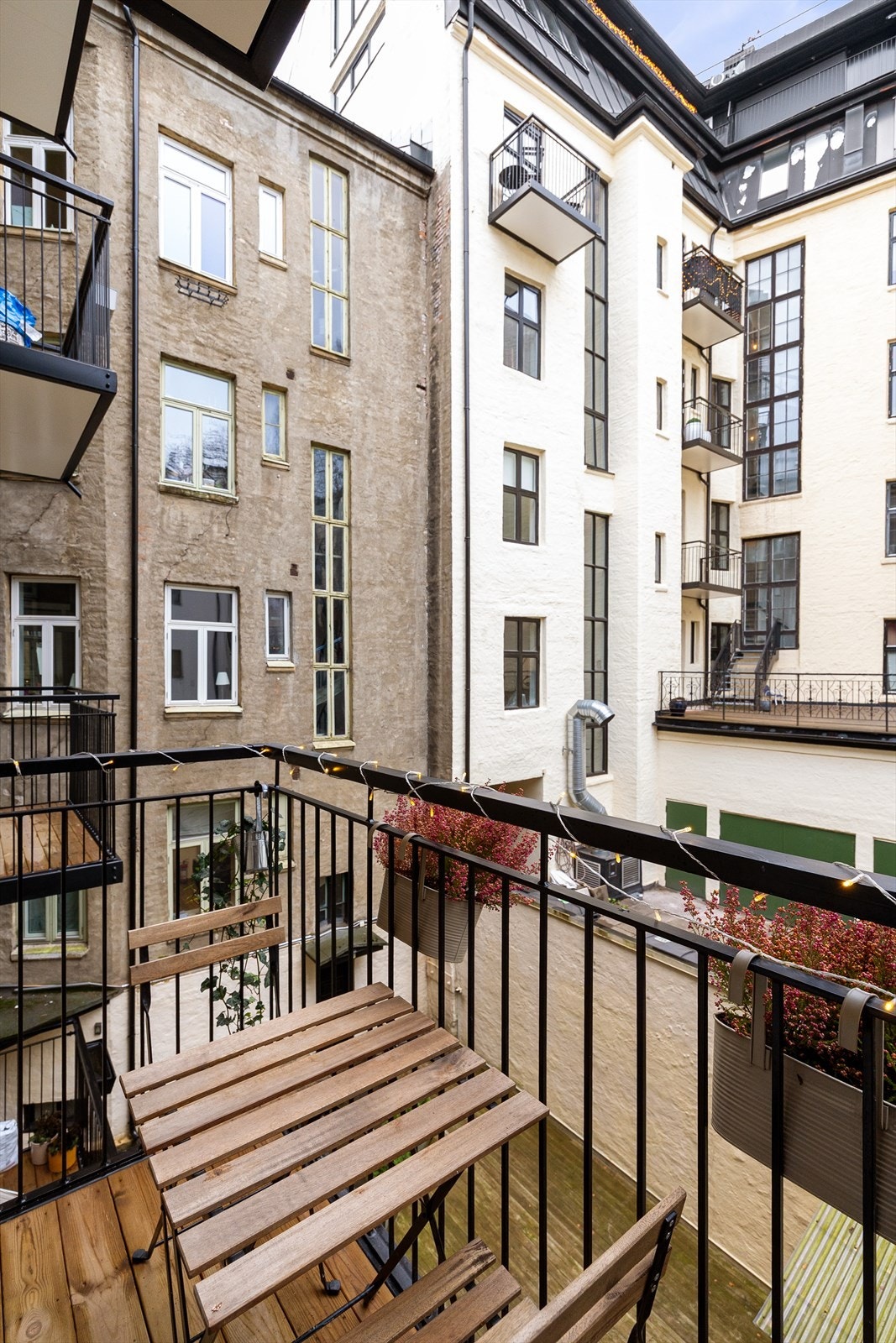 Her er det plass til en hyggelig liten sittegruppe. Galleribilde