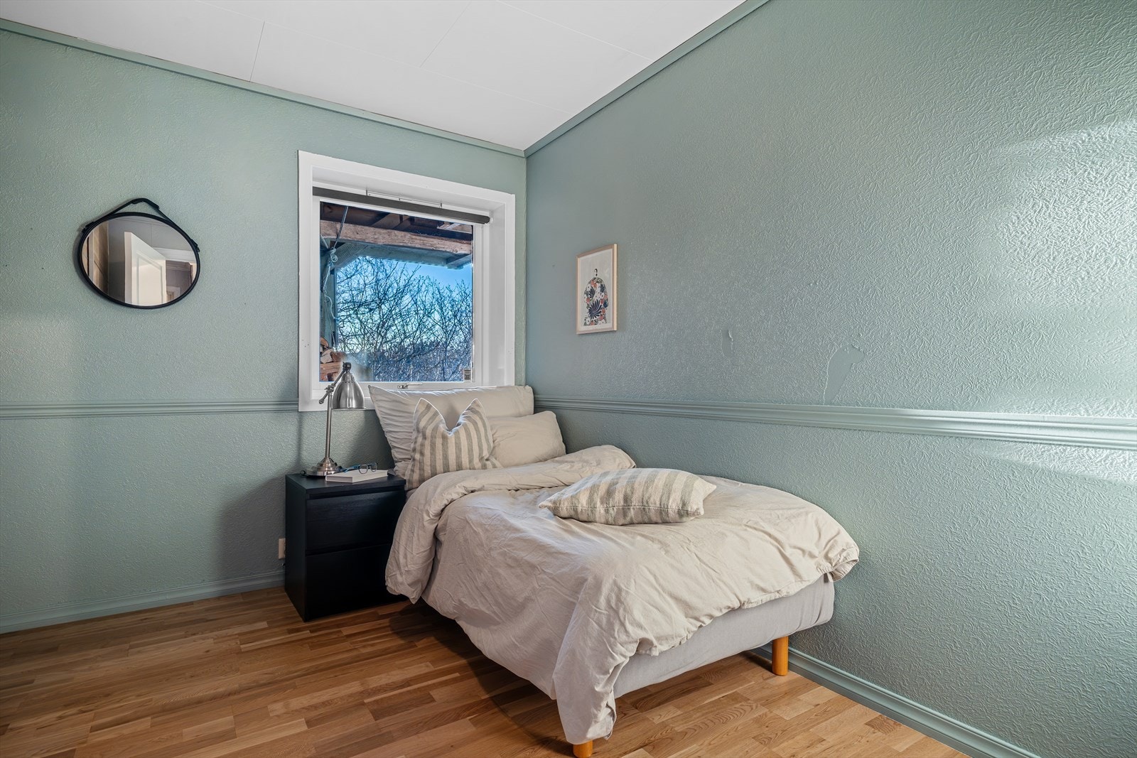 Rommet måler 8,45 kvm. Galleribilde