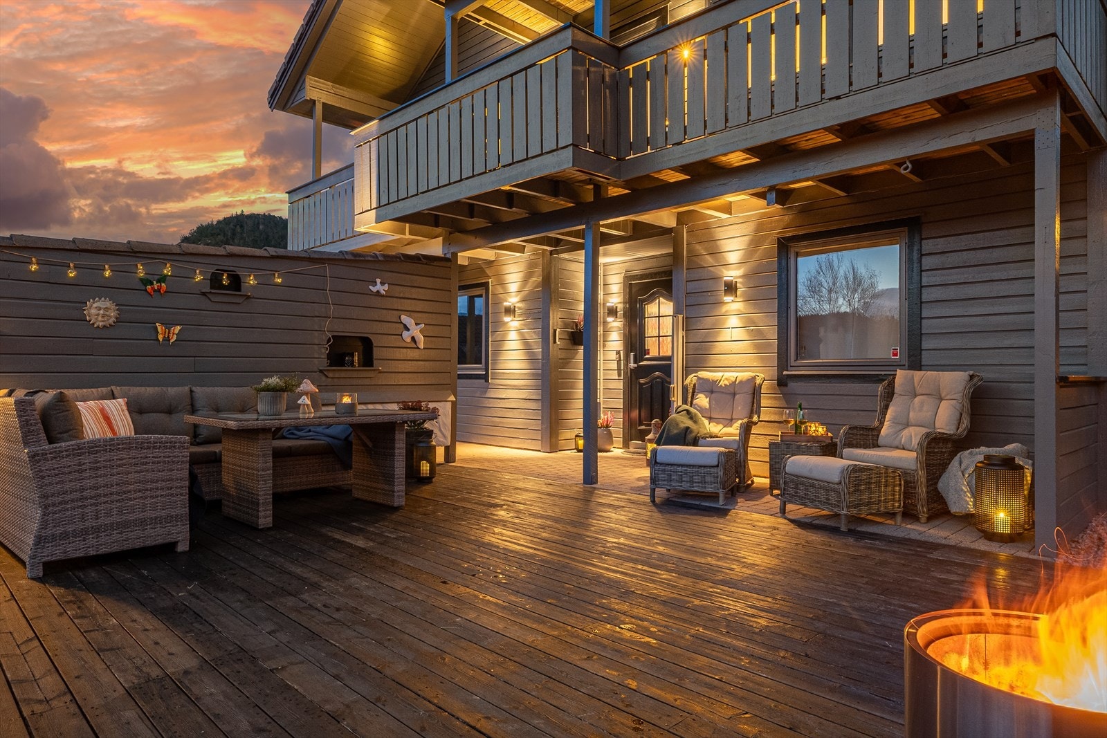 Et sted hvor fine dager glir naturlig over i stemningsfulle kvelder. Galleribilde