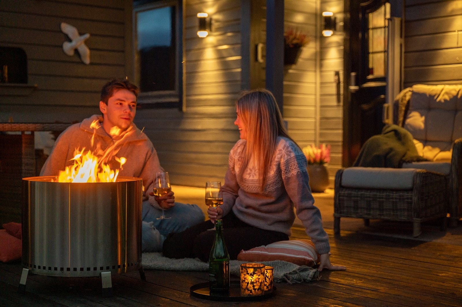 Perfekt ramme for rolige kvelder under åpen himmel. Galleribilde