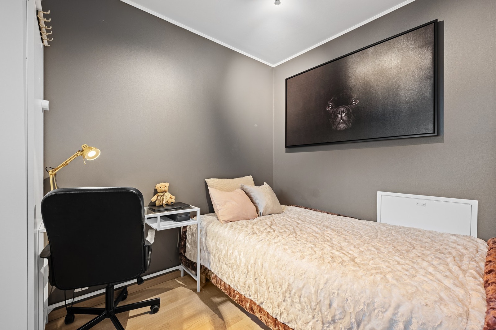 Det andre soverommet er fleksibelt og kan enkelt tilpasses dine behov. Galleribilde