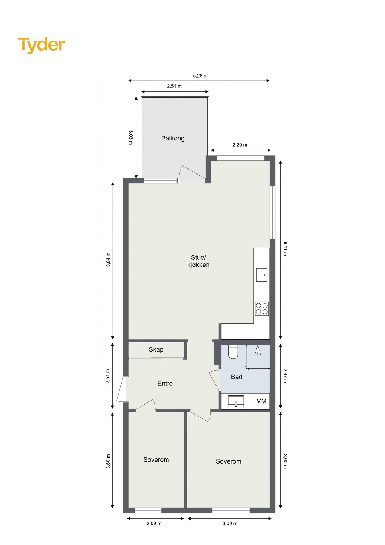 Plantegning. Galleribilde