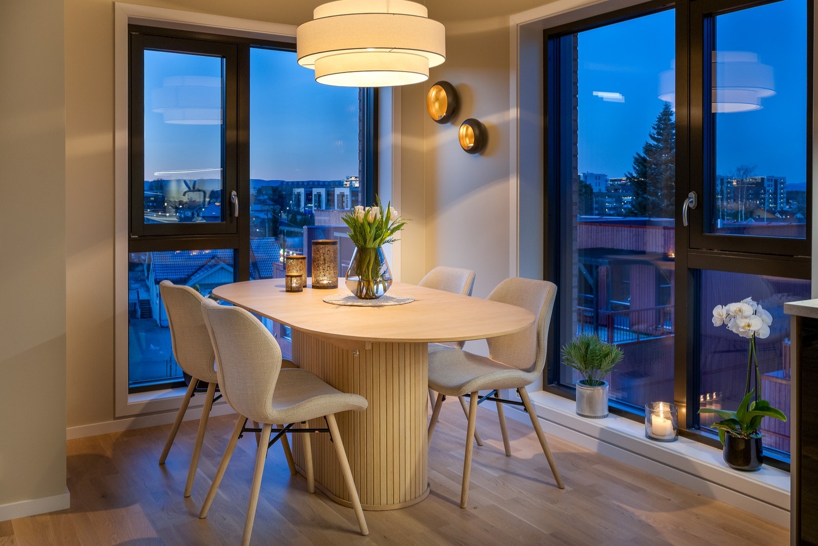 Kveldsstemning. Galleribilde