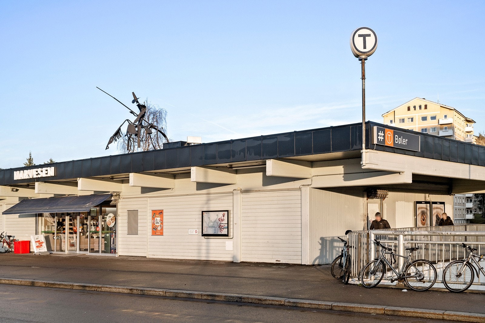 Områdebilde - næhet til Bøler T-bane. Galleribilde