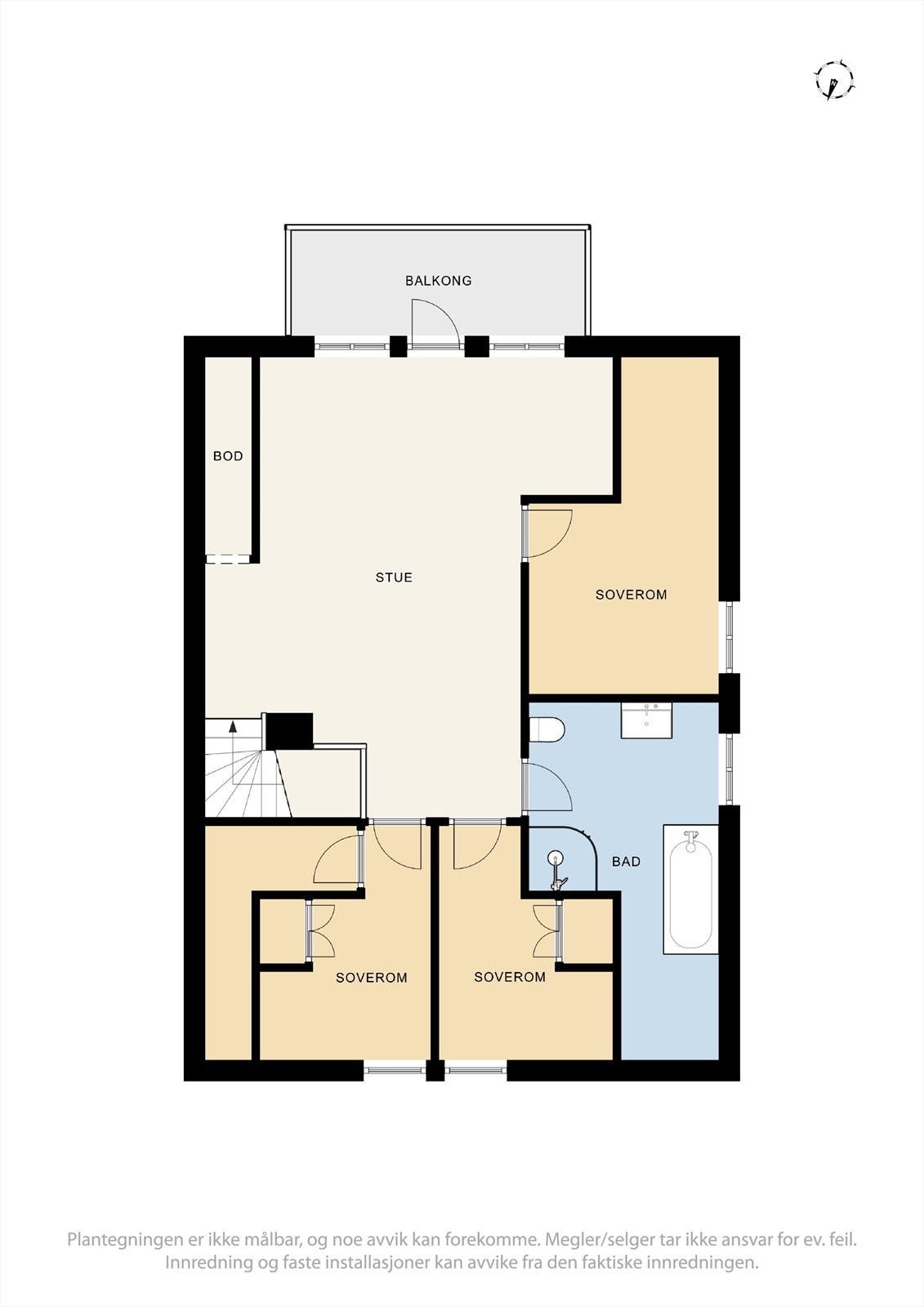 Plantegninger 2. etg Galleribilde