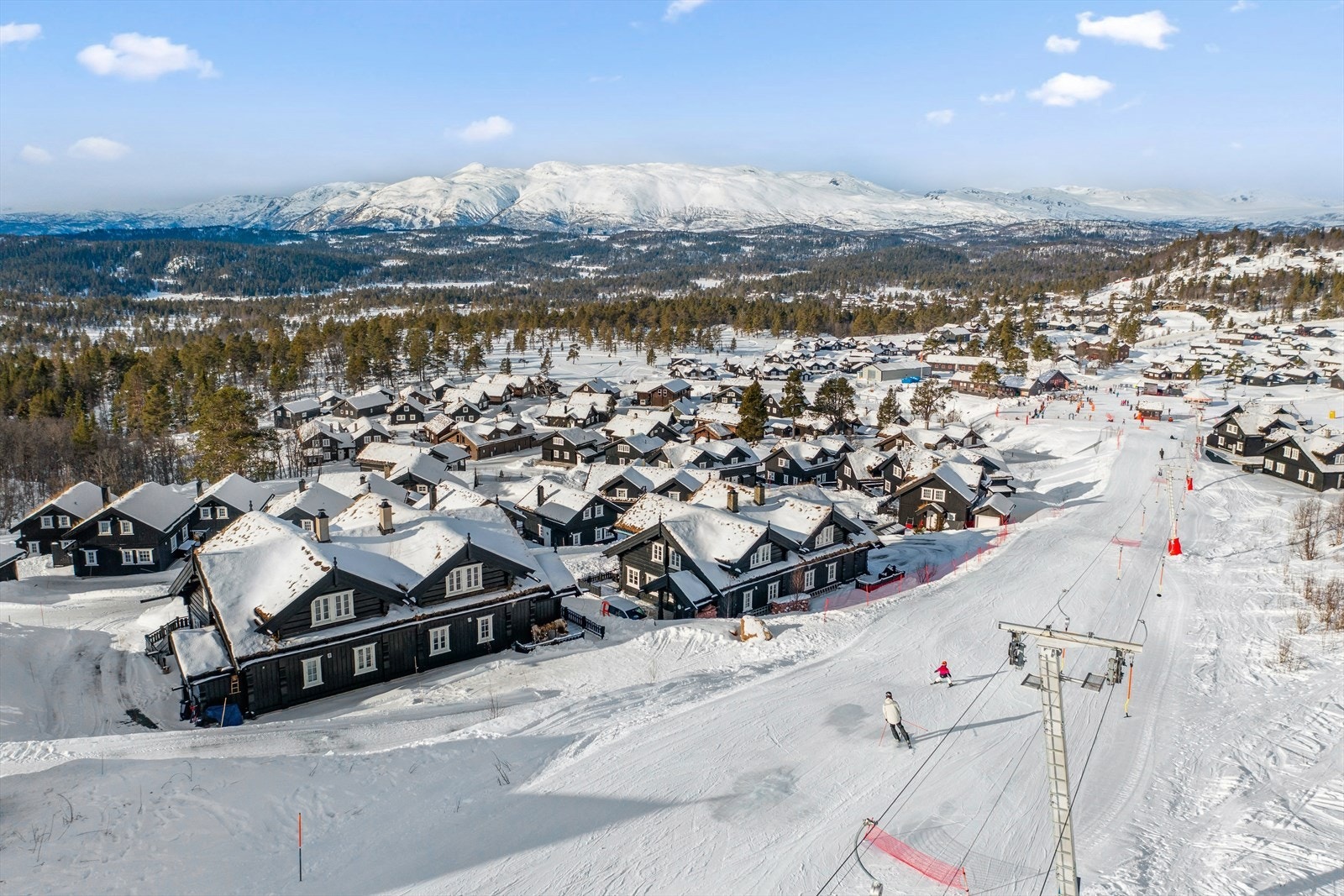 Hytta ligger perfekt til for hele familien. Galleribilde