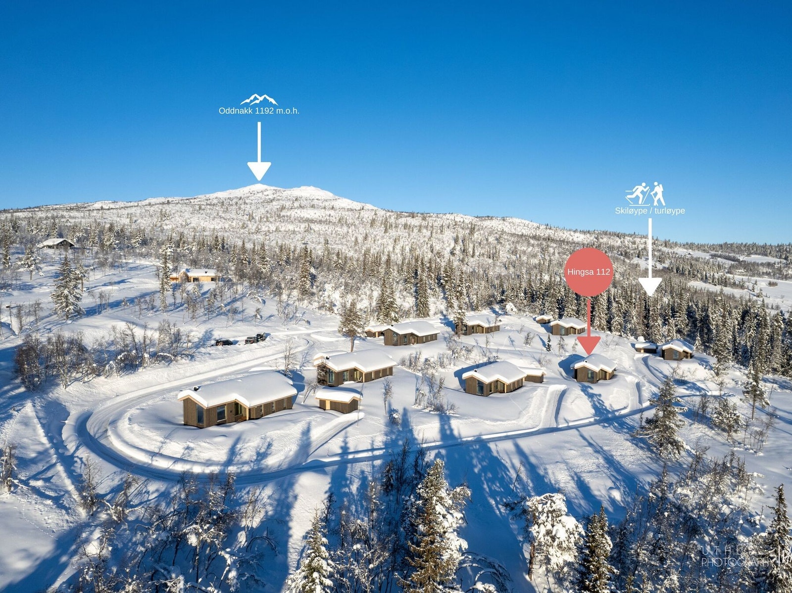 Velkommen til Hingsavegen 112 (Foto Pål Harald Uthus) Galleribilde