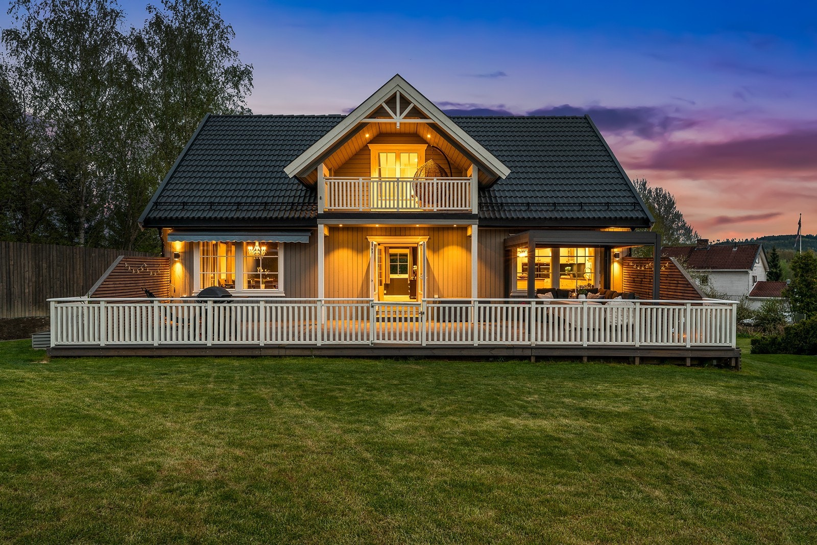 Her bor man i stille og rolige omgivelser et steinkast fra Sørumsand sentrum. Galleribilde