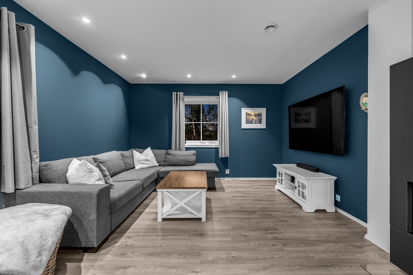 Peisovnen gir en lun og behagelig varme på kaldere dager. Galleribilde