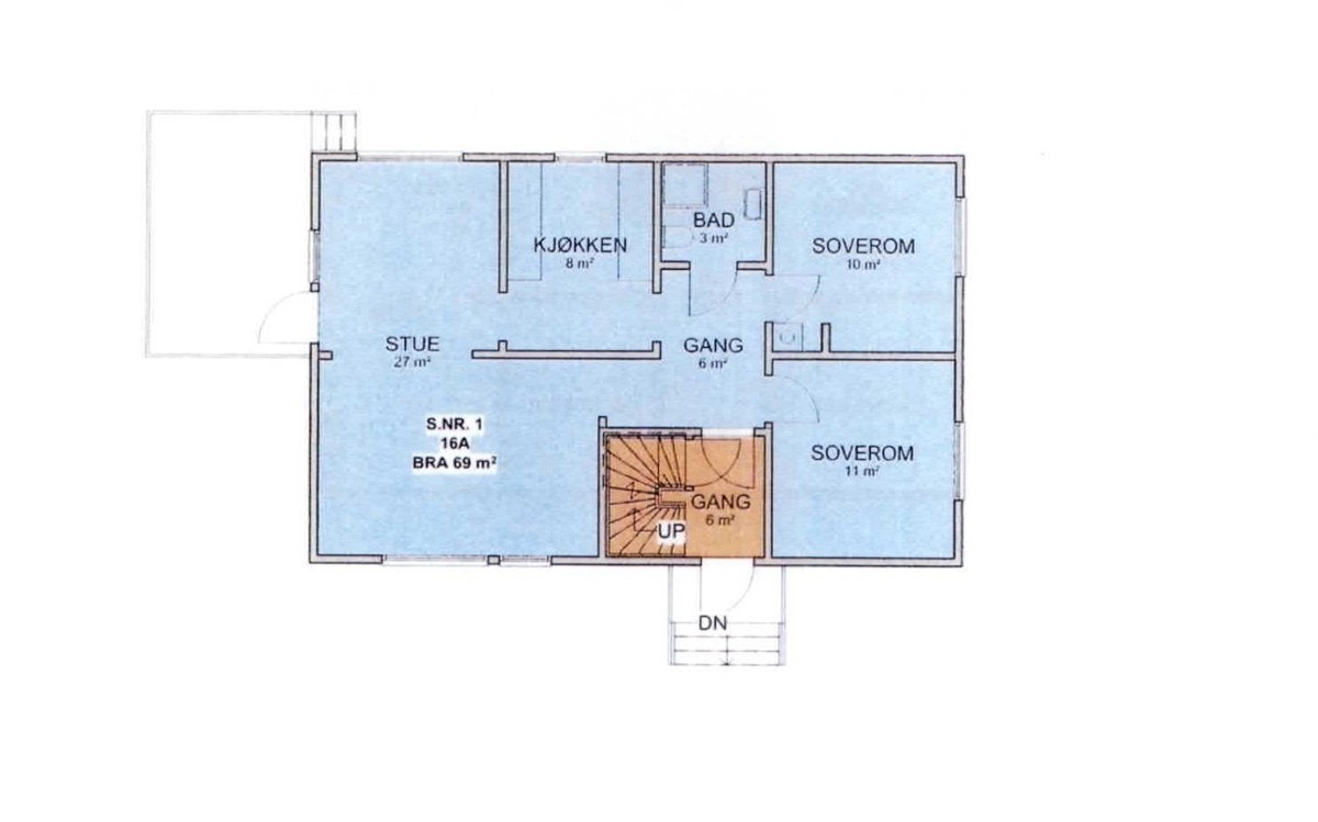 pl tegning 1.etg Galleribilde