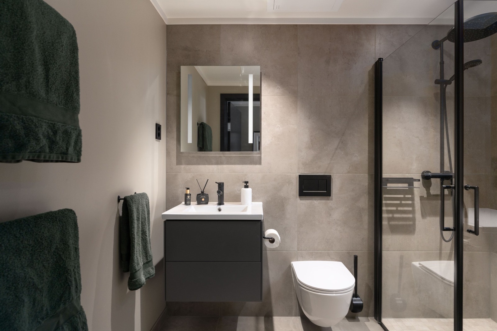 Lekkert bad/wc Galleribilde