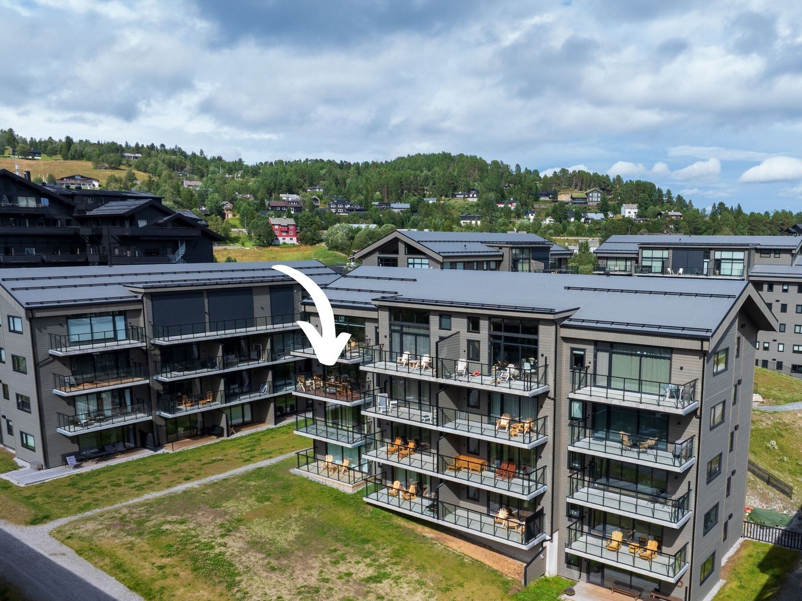Velkommen til Lienvegen 21, leil 4301 - Hjørneleilighet med flott beliggenhet - (Foto: Pål Harald Uthus) Galleribilde