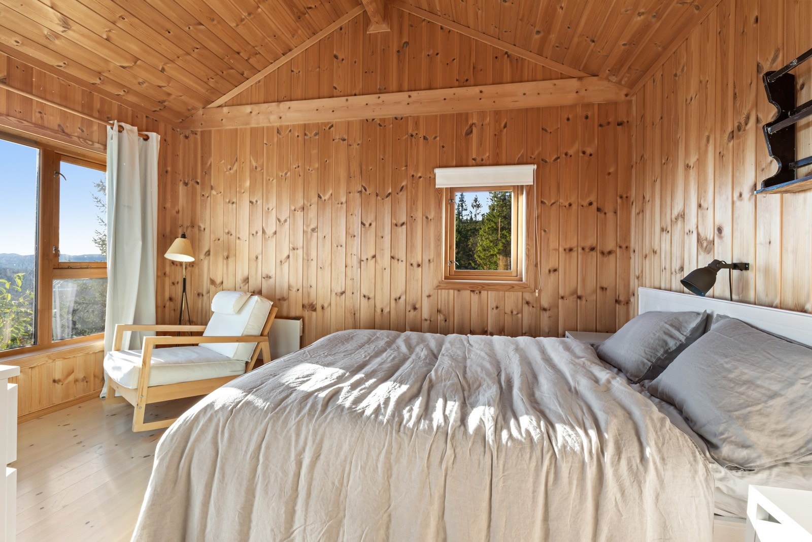 I tillegg til hovedhytta er det et veldig praktisk anneks med soverom, bad og badstue. Galleribilde