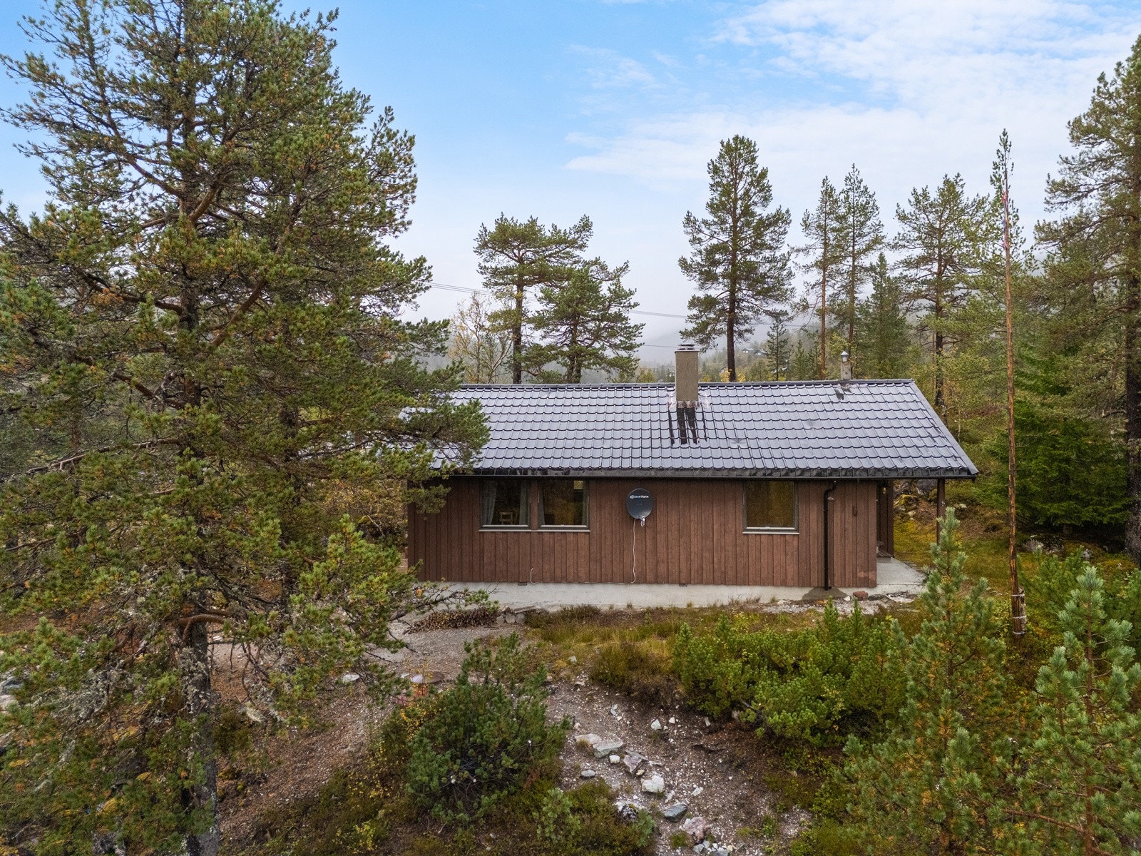 Dronefoto Galleribilde