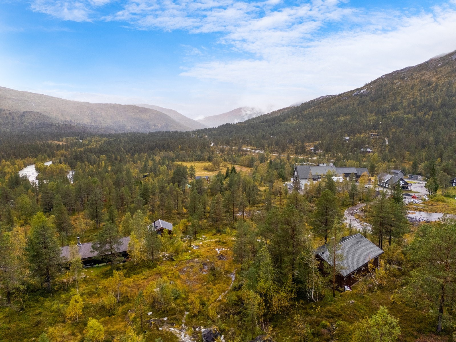 Dronefoto Galleribilde