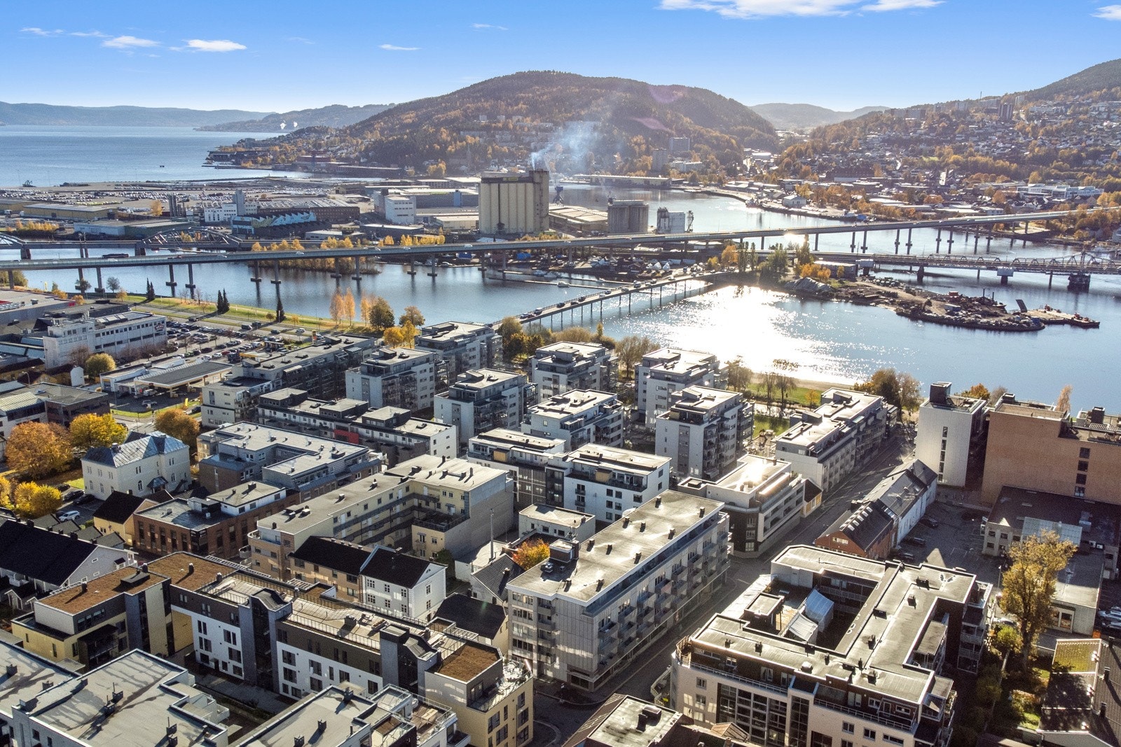 Boligen ligger i en rolig del av sentrum Galleribilde