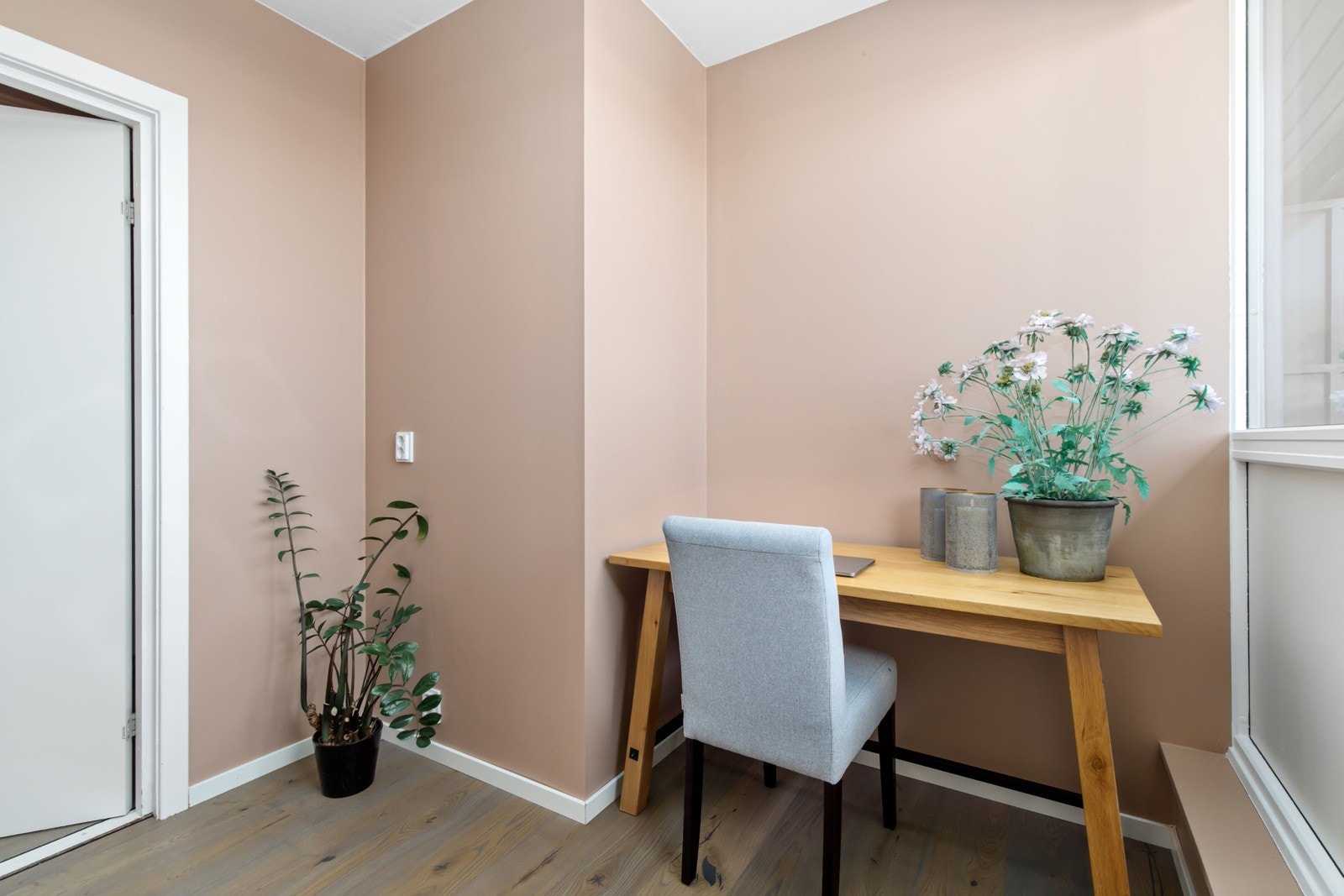 Dette rommet var tidligere kjøkken Galleribilde