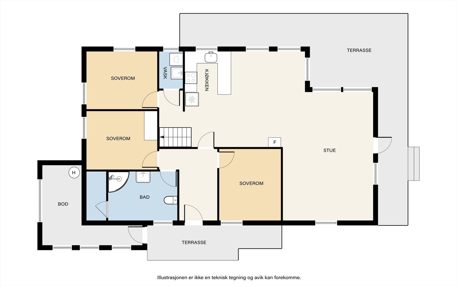 Plantegning. Galleribilde