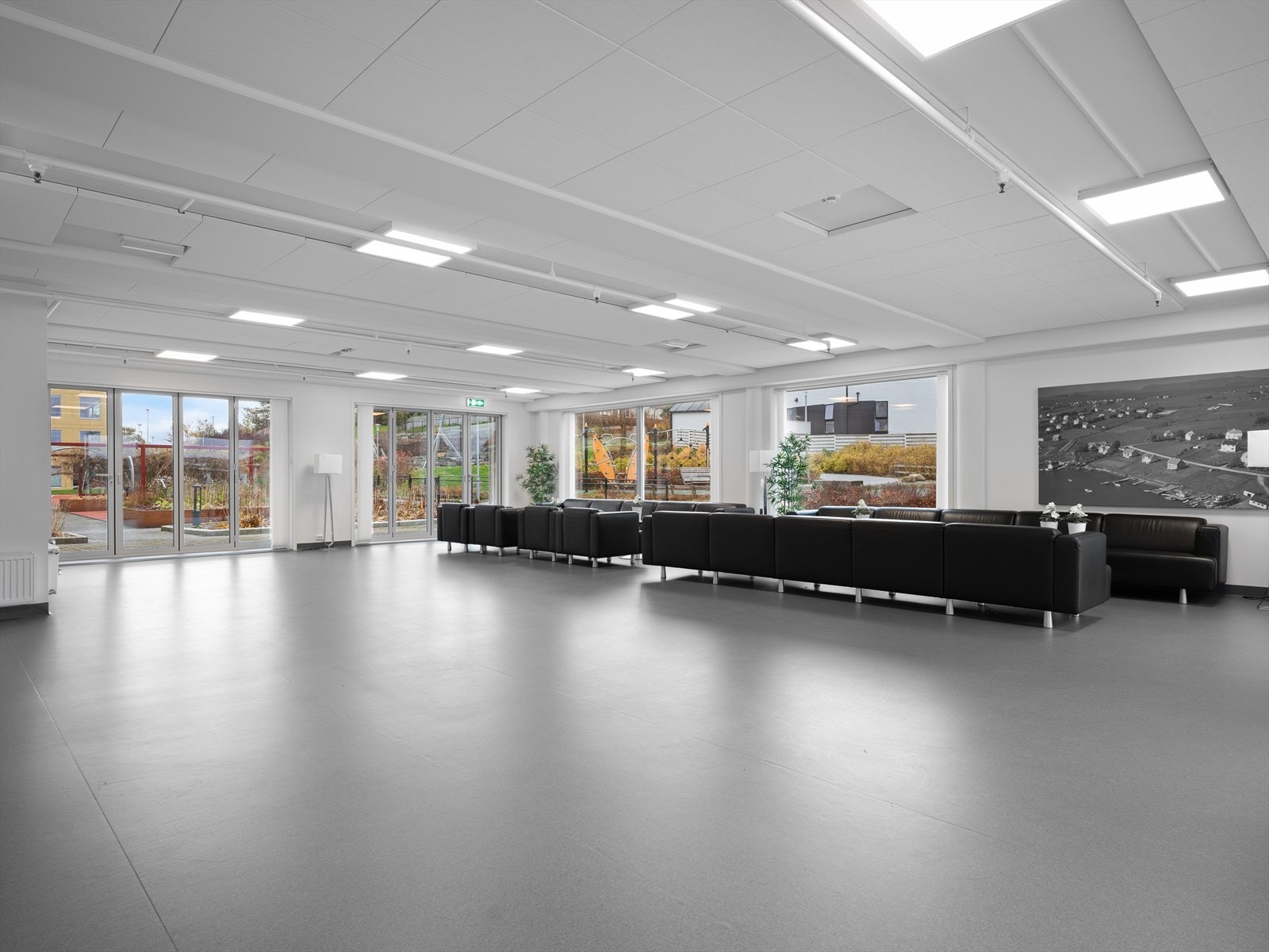 Sameiet har et pent selskapslokale til utlån for beboere. Galleribilde