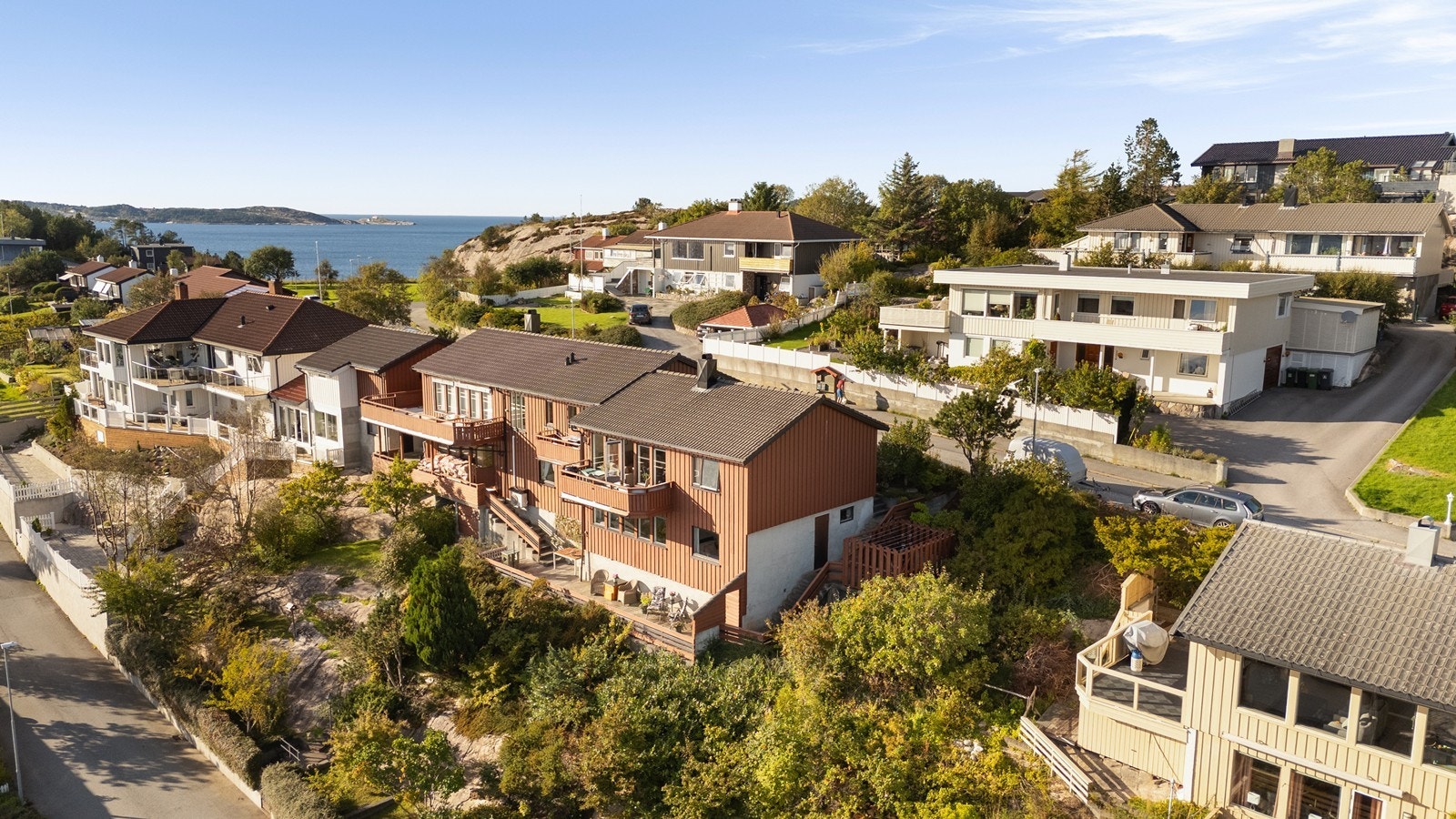 Dronebilde Galleribilde