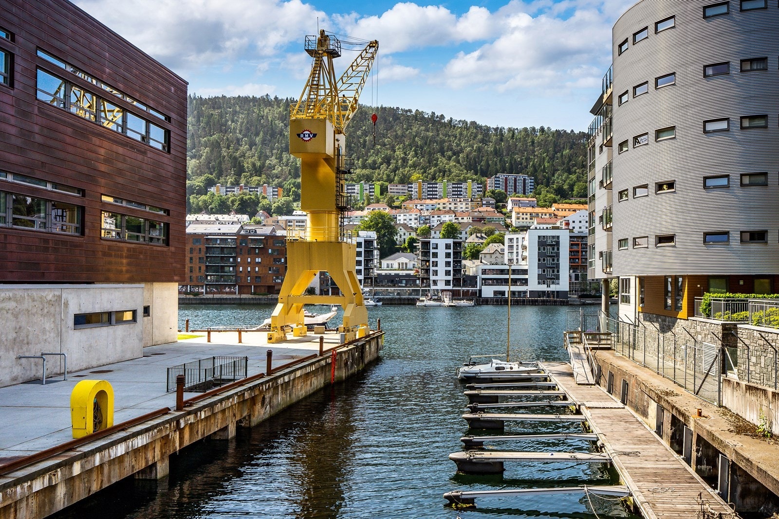 - Mulighet til å leie båtplass kr. 1300,- pr. mnd RETT ved siden av borettslaget gjennom GC Rieber - Galleribilde