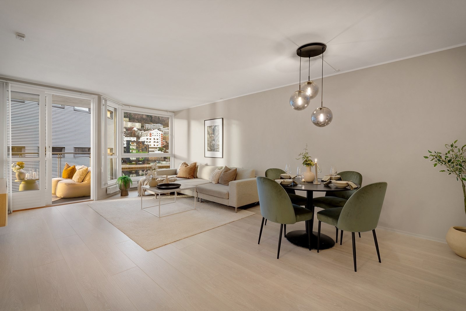 - Bosett deg i et av Bergens desidert mest ettertraktede borettslag. Fotograf: Inge Jørpeland - Galleribilde