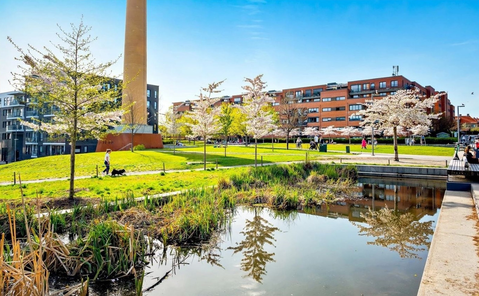 Hyggelige omgivelser rett ved. Galleribilde