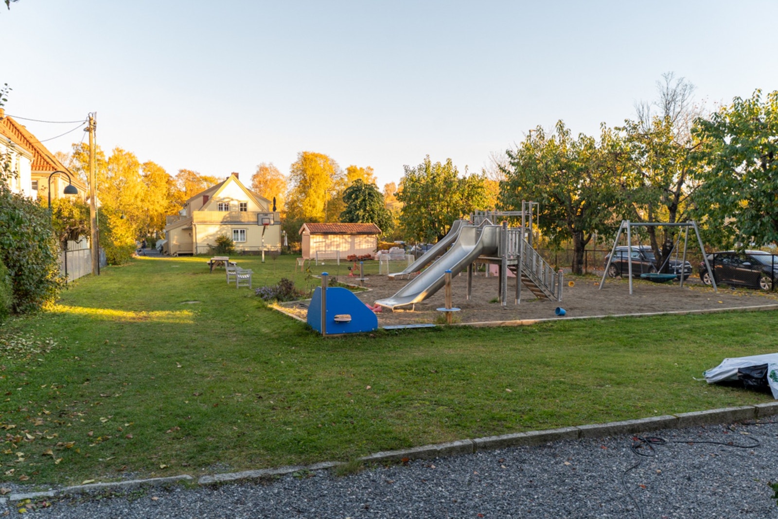 Lekeplass til barna er det også. Galleribilde