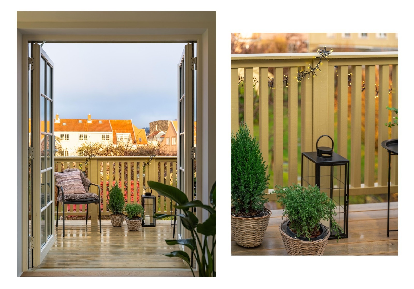 Ut på den andre balkongen nå. Galleribilde