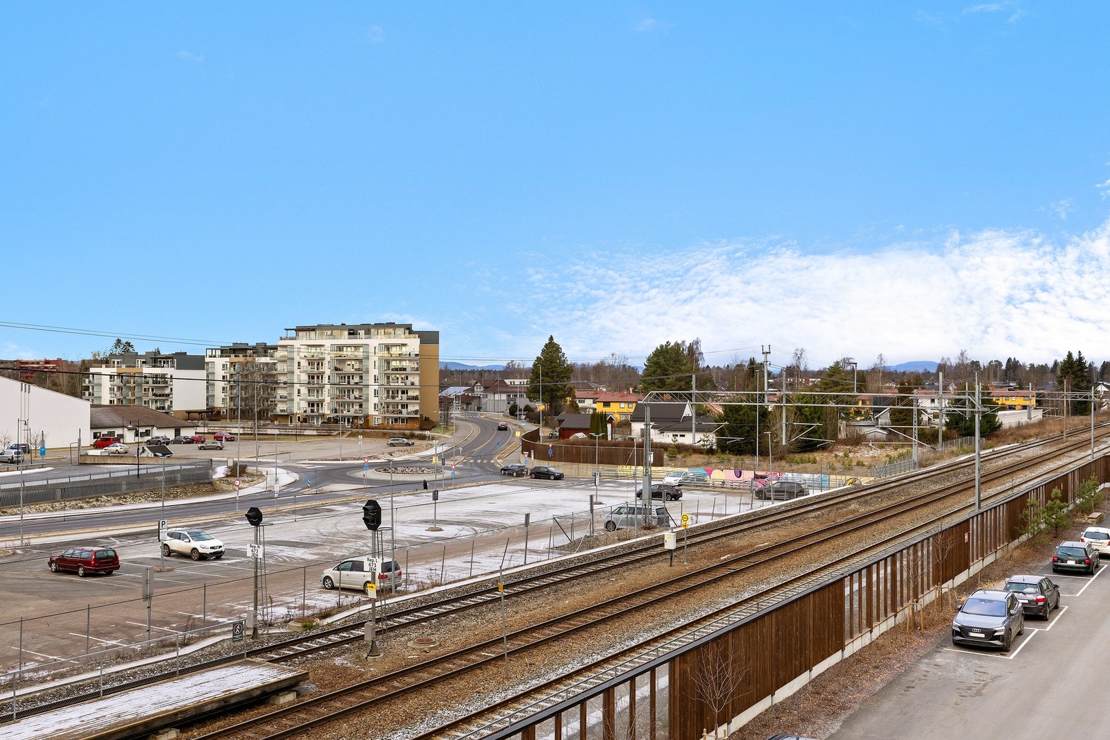 Utsikt fra balkongen. Galleribilde