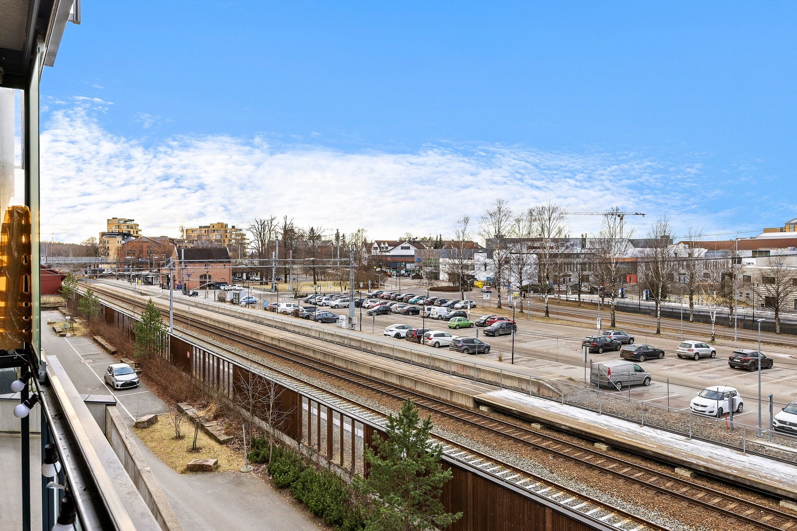 Utsikt fra balkongen. Galleribilde