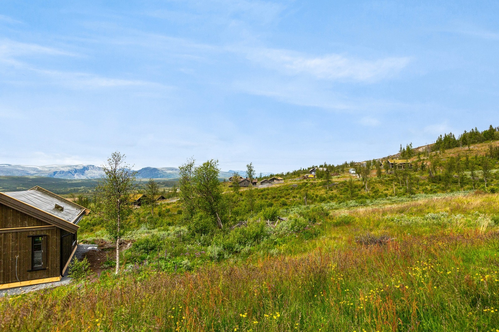 Høyset 66 ligger på ca. 987 moh., med nydelig utsikt. Galleribilde