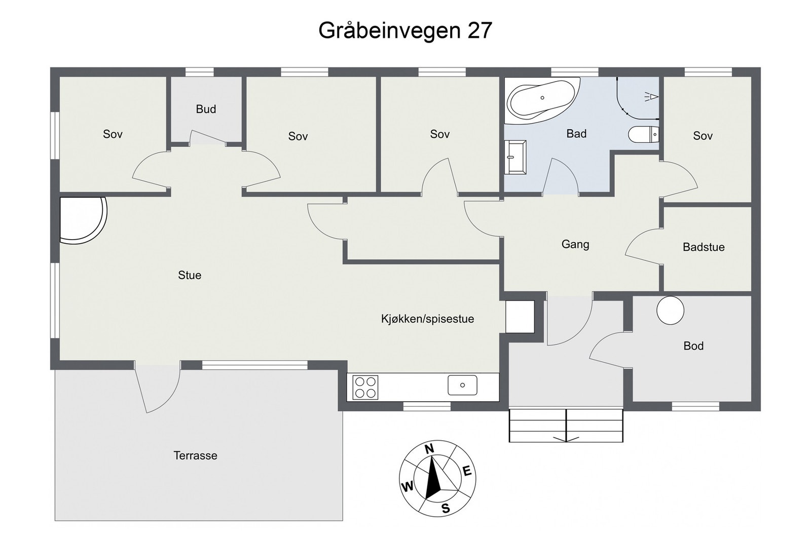 Planskisse. Galleribilde