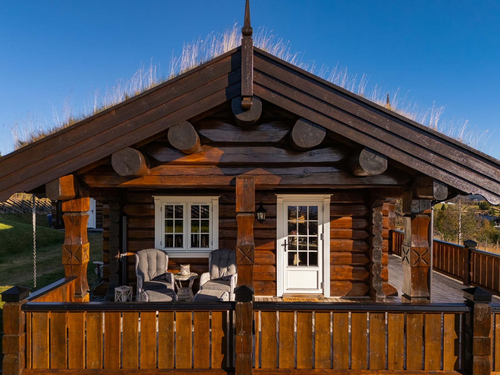 Solveggen er perfekt etter en lang dag ute i fjellet. Galleribilde