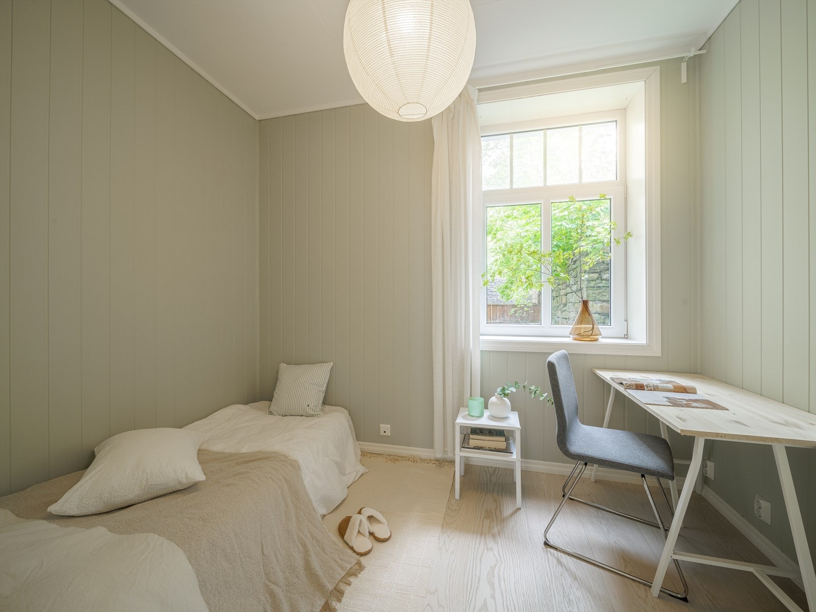 Leiligheten har to soverom på hhv. 6,84 m² og 8,92 m² Galleribilde