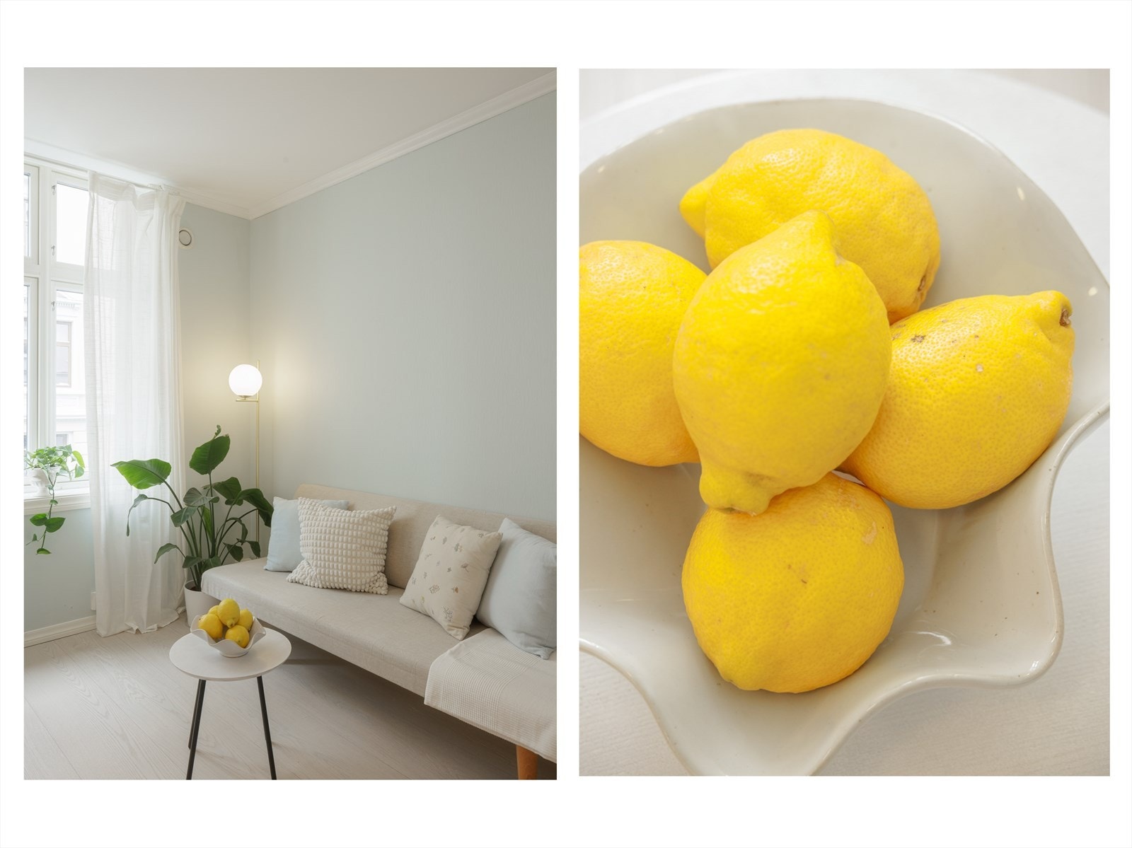 Her er plass til både sofagruppe og spiseavdeling Galleribilde