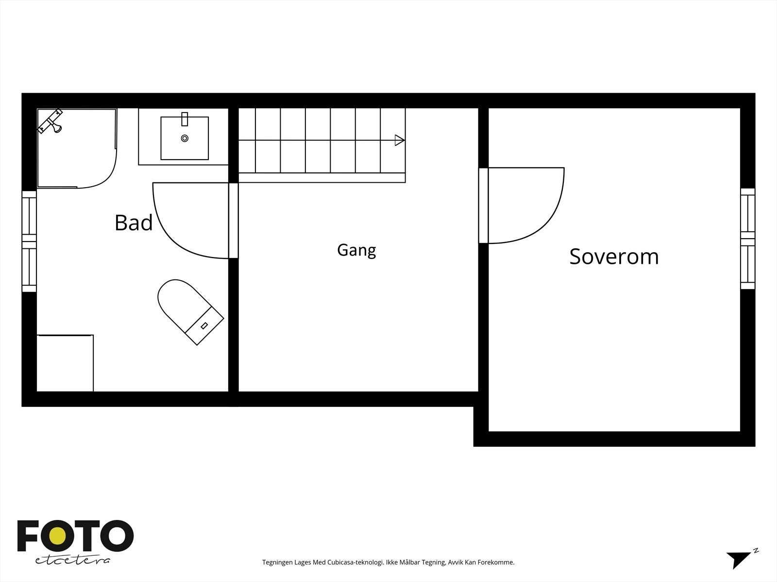 Plantegning 2. etasje Galleribilde