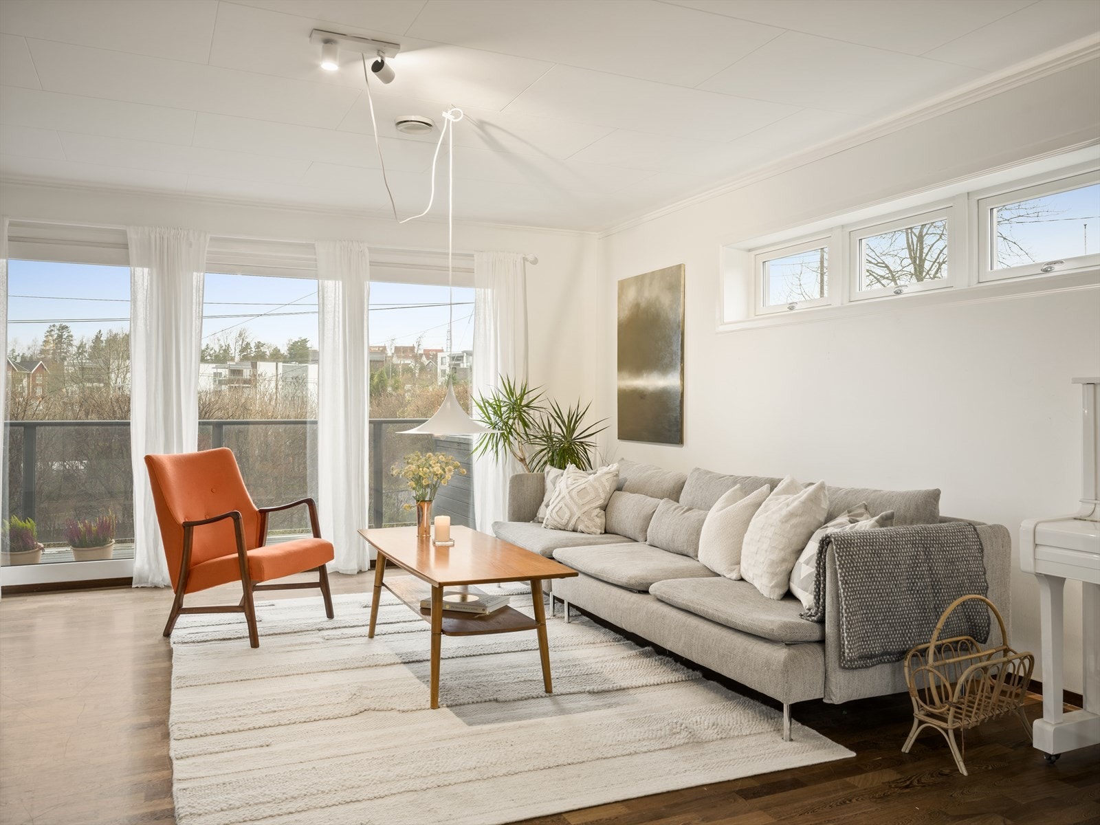 Boligen byr på gode møbleringsmuligheter. Galleribilde