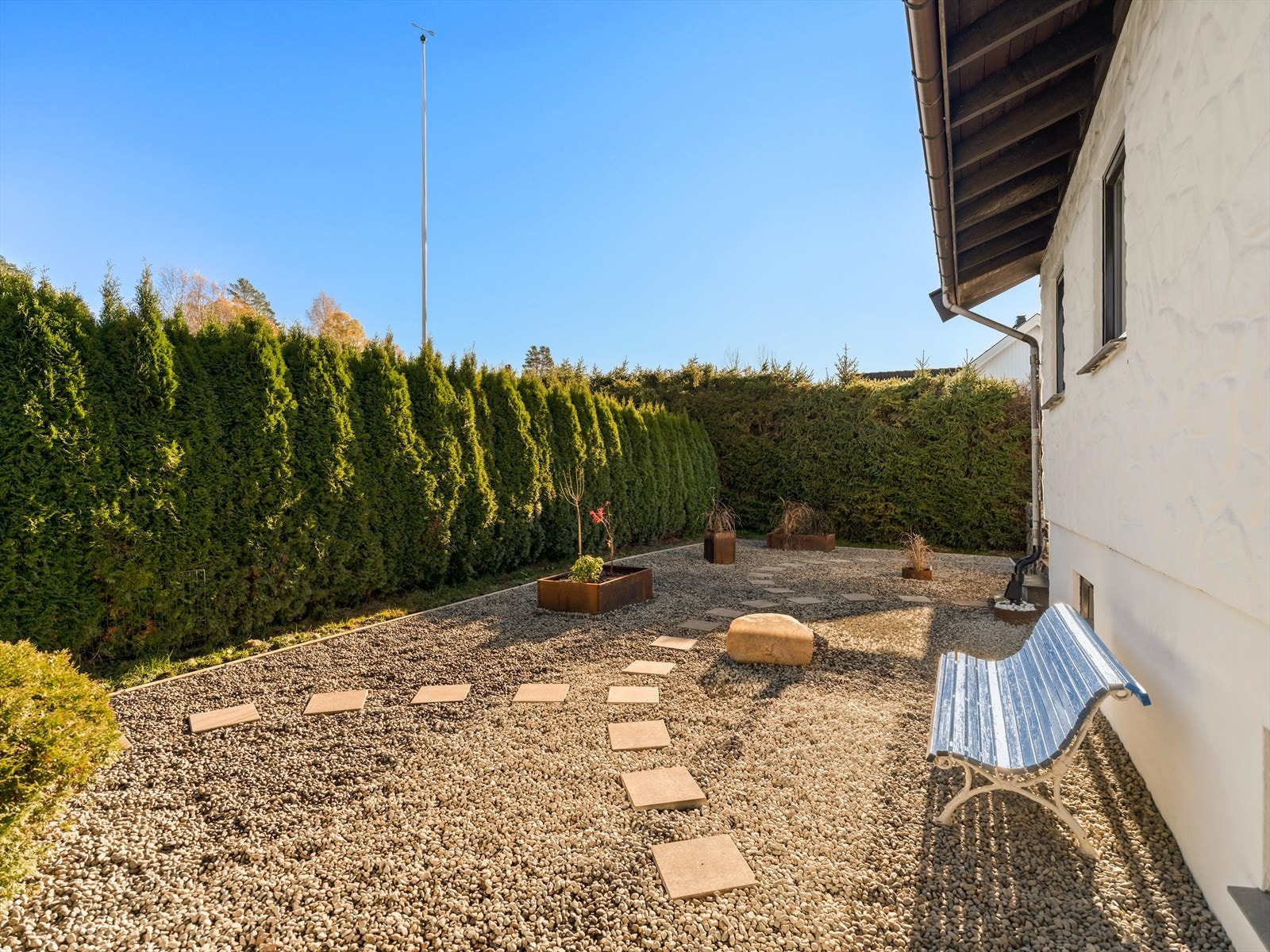 En vakker usjenert oase. Galleribilde