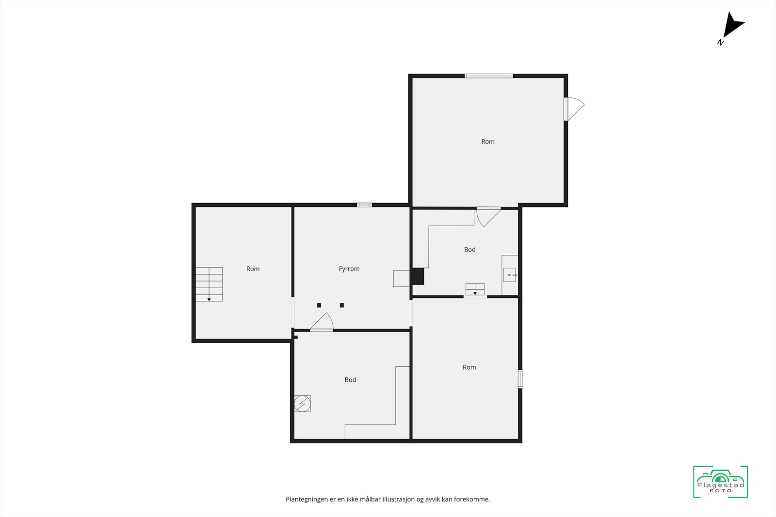 Plantegning Galleribilde