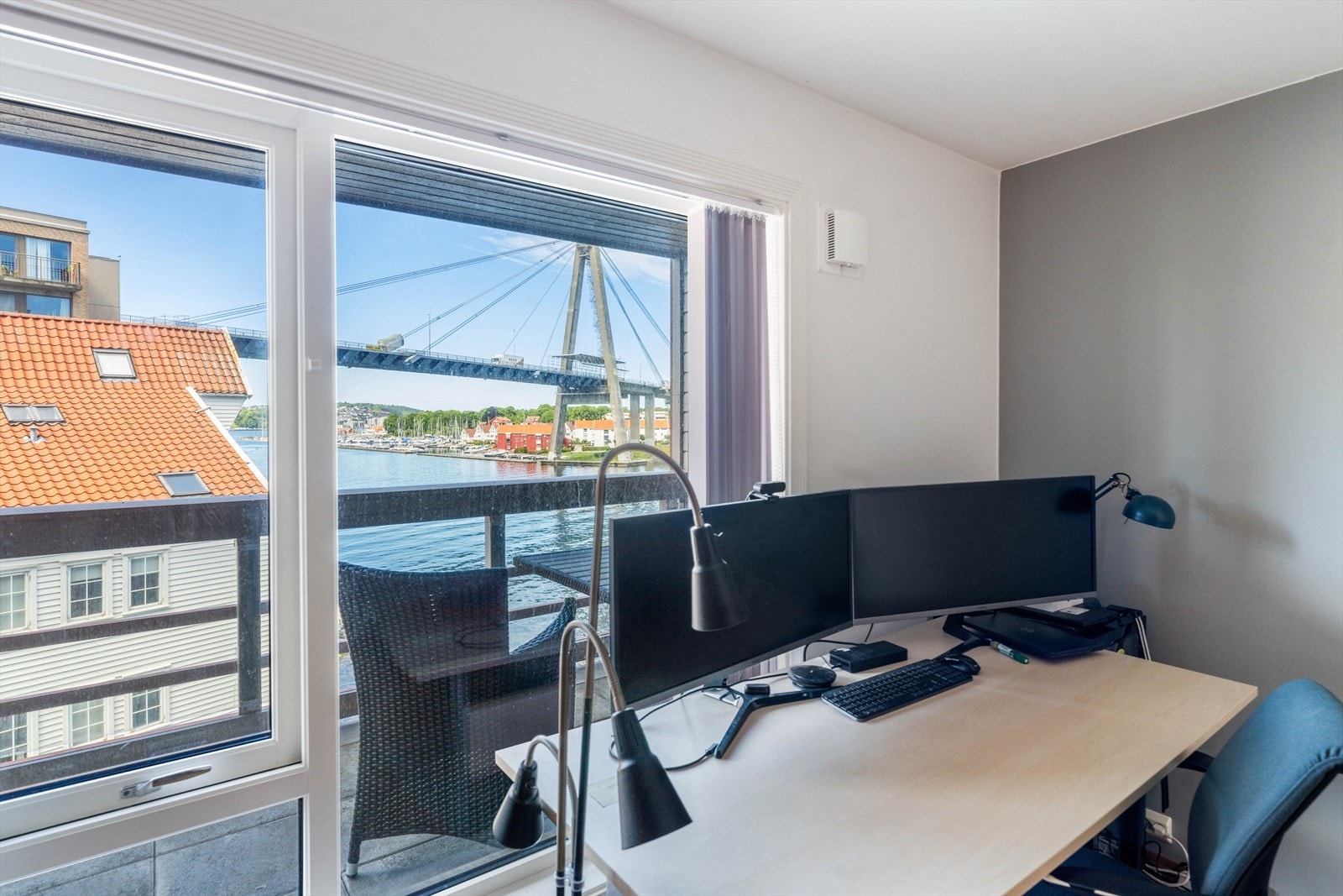 Utsikt fra soverom 2 Galleribilde