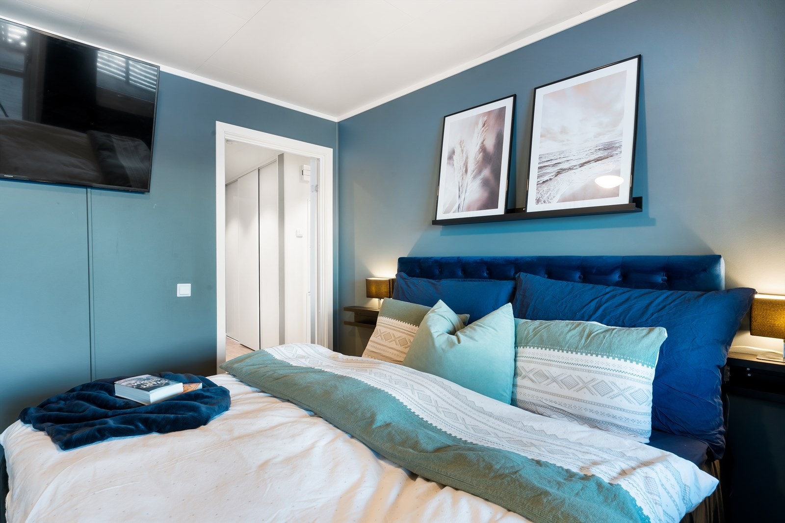 Hovedsoverom på ca. 10 m². Galleribilde