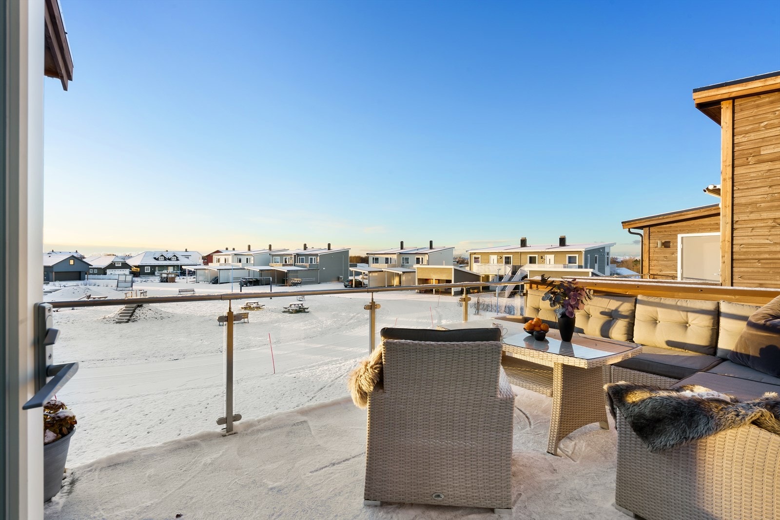 Her får man fin utsikt over området. Galleribilde